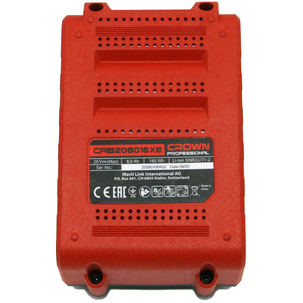 Аккумулятор Crown CAB208016XE CB в Екатеринбурге