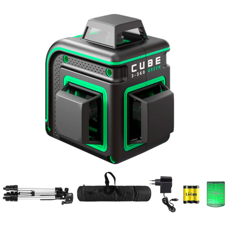 Нивелир лазерный ADA CUBE 3-360 Green Professional Edition А00573 в Екатеринбурге