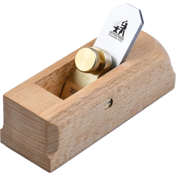 Рубанок деревянный ПЕТРОГРАДЪ Block Plane 150мм / 30мм  М00024150