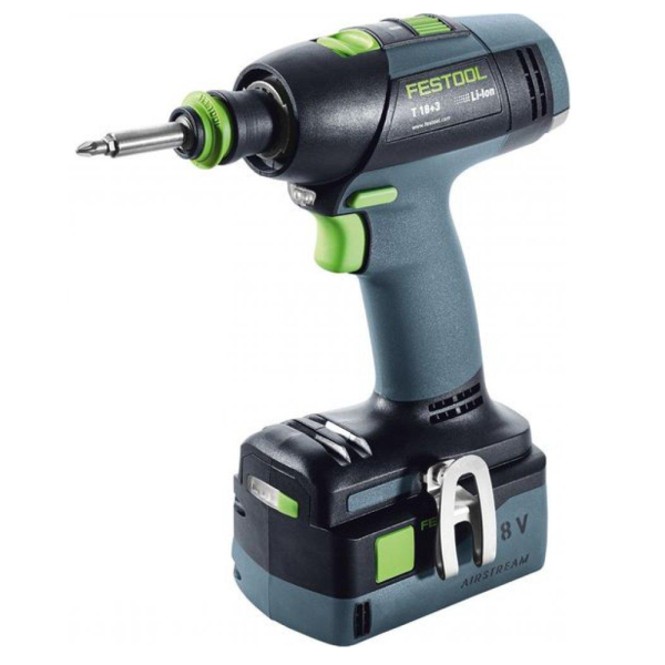 ДРЕЛЬ-ОТВ. АКК., в конт. T-Loc, компл. T 18+3 LI 5,2-Set