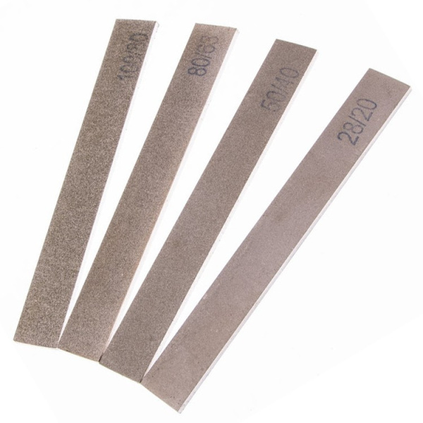 Набор алмазных брусков TSPROF трехслойное напыление 4шт. TS-SH2000940