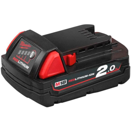Аккумулятор Milwaukee M18 B2 (18В, 2Ач, Li-ion) 4932430062