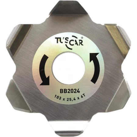 Насадка для ножей TUSCAR BB2024, Premium, 103x25,4x6T, Аnti-tangle10320249110-6-2 в Екатеринбурге