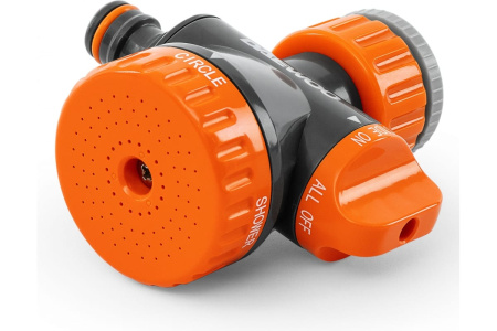 Адаптер двухканальный с лейкой для крана DAEWOO G 3/4" и 1" 26.5-33.3mm DWC 1325 в Екатеринбурге