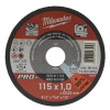 Отрезной диск Milwaukee SCS 41/115х1 PRO+ (дисплей 200шт)