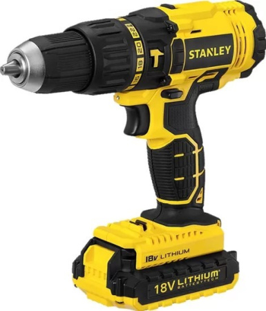 Аккумуляторная безударная дрель-шуруповерт "STANLEY" SBD201M2K-RU в Екатеринбурге