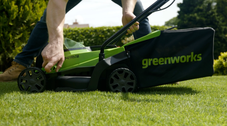 Газонокосилка аккумуляторная GreenWorks GD24LM33  2516107 в Екатеринбурге