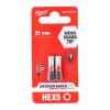 Насадка Milwaukee SHOCKWAVE Hex5 25мм (2шт) 4932430896
