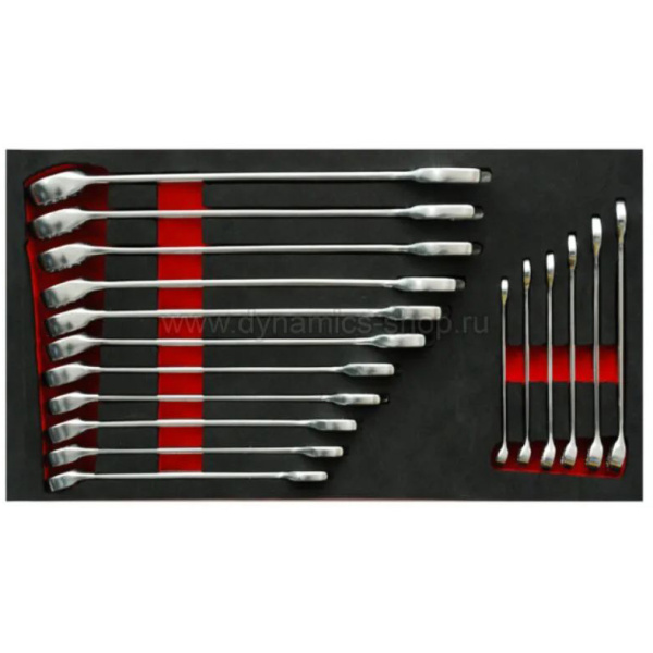 Набор ключей комбинированных WURTH 6-22мм ложемент 17пр  05754900401