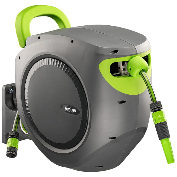 Катушка автоматическая со шлангом 30м+2м Amigo Grande 79606 в Екатеринбурге