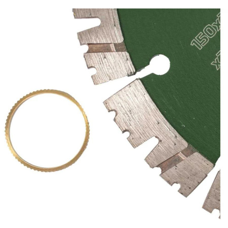 Круг алмазный SHYLD сегментный, универсальный, по стройматериалам, 150x22,23мм  30020 в Екатеринбурге