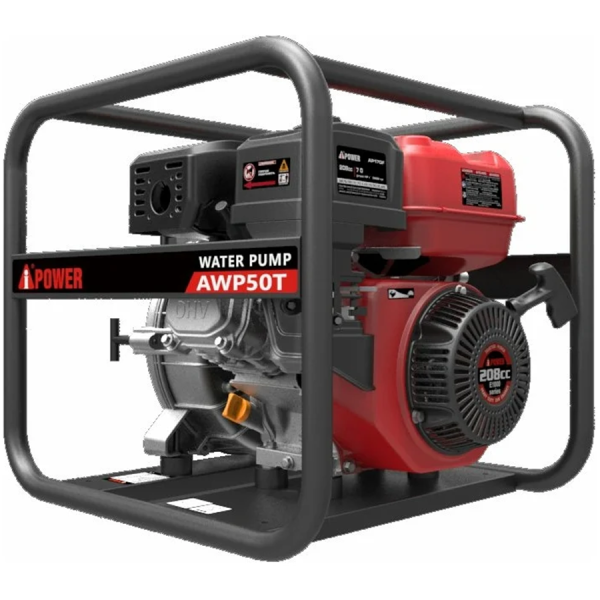 Мотопомпа бензиновая для грязной воды A-iPower AWP50T 30221 в Екатеринбурге