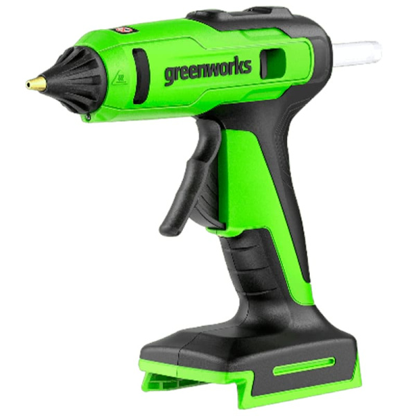 Пистолет клеевой аккумуляторный Greenworks G24GLG  3502207