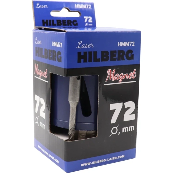 Коронка алмазная по бетону HILBERG Laser Magnet 72 мм  HMM72 в Екатеринбурге