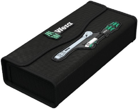 Набор с трещоткой Wera Kraftform Kompakt Zyklop MS1 Metal/Speed, DR 1/4", 8 пр. WE-135949 в Екатеринбурге 