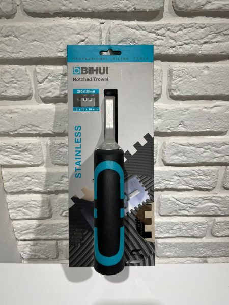 Гребенка из нержавеющей стали BIHUI 280х120мм. зуб 10х10мм.  PTSB10 в Екатеринбурге 