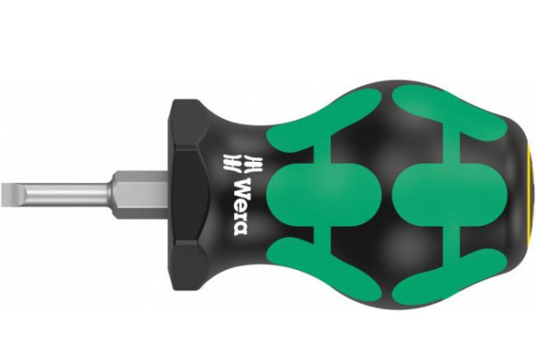 Отвертка для карбюратора Wera STUBBY SL3.5х0.6х54мм.  WE-008840