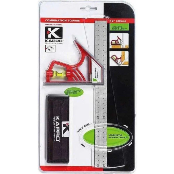 Угольник магнитный комбинированный Kapro 300мм  325-30 в Екатеринбурге 