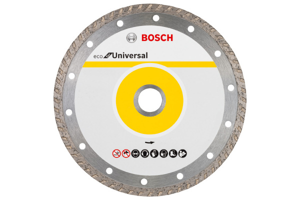 Алмазный диск Bosch ECO Universal TURBO 230х22,2мм 1шт. 2608615039 в Екатеринбурге