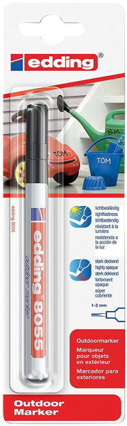 Маркер для наружных работ EDDING 1-2мм E-8055#1-B#1 в Екатеринбурге 