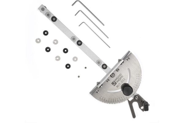 Упор угловой WOODWORK с транспортиром для пильного и фрезерного станков MIT-002  в Екатеринбурге 