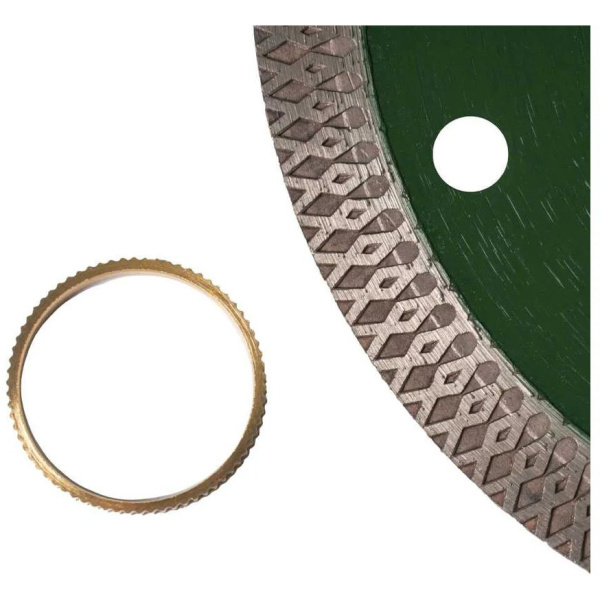 Круг алмазный SHYLD TURBO сплошной, по керамограниту и плитке, 125x22,23мм  30280 в Екатеринбурге