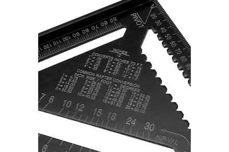 Угольник плотницкий  Woodwork  300мм алюминиевый метрический CTR-300 в Екатеринбурге 