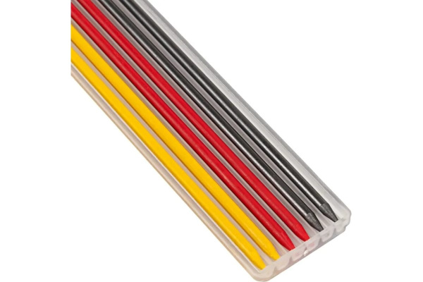 Набор грифелей для карандаша BIHUI 6шт. 2 графитовых, 2 красных и 2 желтых  TCM7-SL в Екатеринбурге 