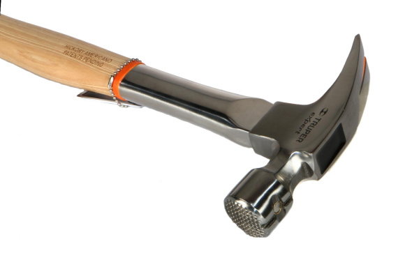 Молоток-гвоздодер Truper 500гр. 400мм. рукоять деревянная рифленый боек магнитный паз  16804 в Екатеринбурге 