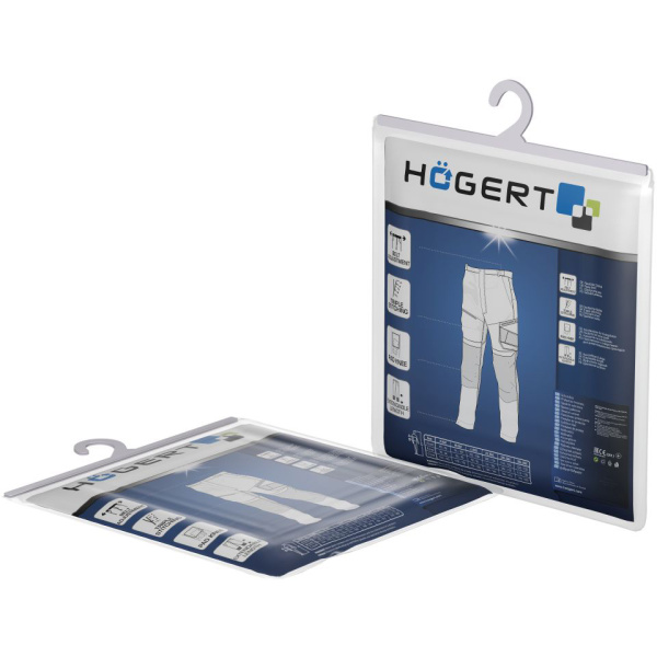 Брюки рабочие эластичные HOEGERT REETZ черные M (50) HT5K825-M в Екатеринбурге