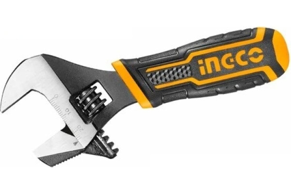 Короткий разводной ключ INGCO 2-в-1  HADWS088