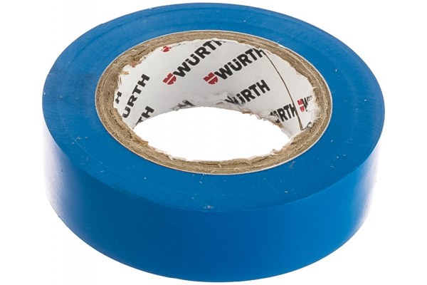 Изолента WURTH синяя 15мм 10 метров 00985105 в Екатеринбурге