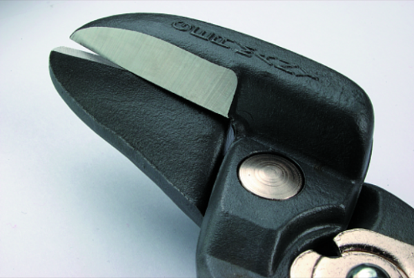 Ножницы по металлу NWS "Универсал" левая реж.кромка, корот. прям. и фиг. резка 250 мм  066L-15-250 в Екатеринбурге 