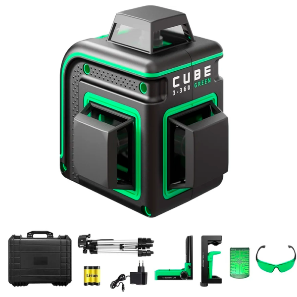 Нивелир лазерный ADA Cube 3-360 Green Ultimate Edition  А00569 в Екатеринбурге