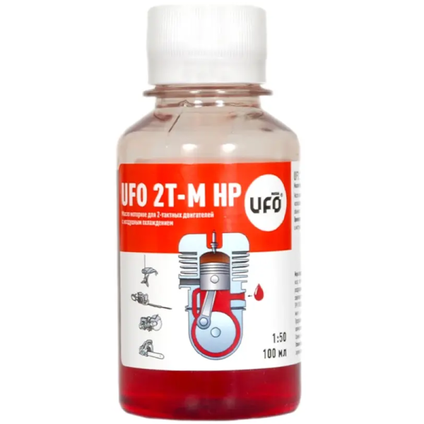 Масло моторное UFO 2T-M 0,1л (красное) 31525