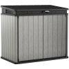 Шкаф уличный из ПВХ "Keter" Элита 1150L серый 141x82x123.5см 37кг  17206448 в Екатеринбурге