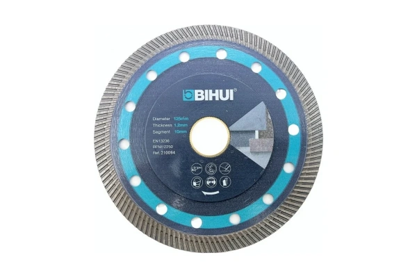Диск алмазный BIHUI SUPER THIN TURBO 125мм  DCBN5 в Екатеринбурге