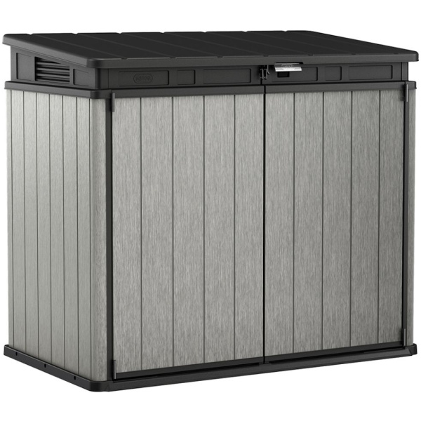 Шкаф уличный из ПВХ "Keter" Элита 1150L серый 141x82x123.5см 37кг  17206448 в Екатеринбурге
