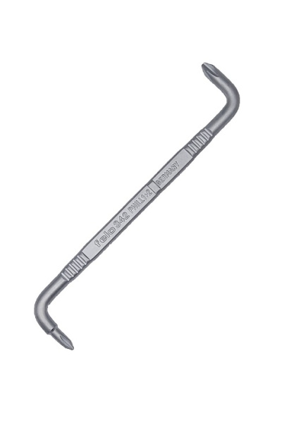 Отвертка двусторонняя изогнутая Z-образная Felo PH1-PH2 34212000 в Екатеринбурге 