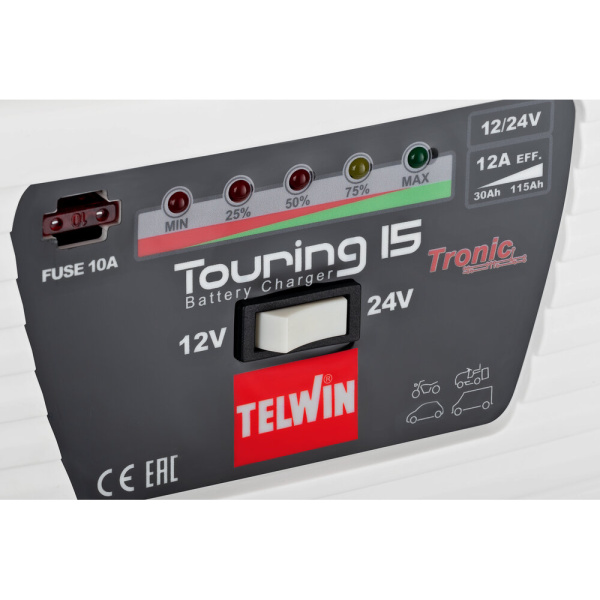 Зарядное устройство  TOURING 15 12V/24V Telwin в Екатеринбурге