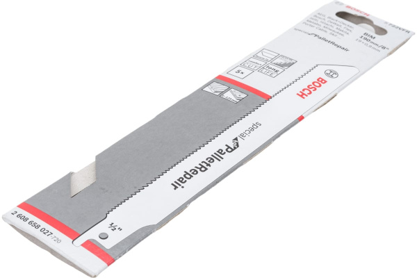 Пильное полотно по дереву Bosch  S722 VFR 190х0,9х2,6мм 1шт.  2608658027 в Екатеринбурге