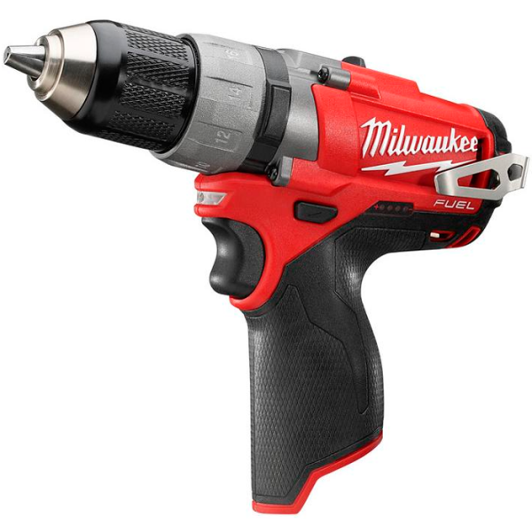 Аккумуляторная безударная дрель-шуруповерт, бесщеточная Milwaukee M12 CDD-0 FUEL 4933440400
