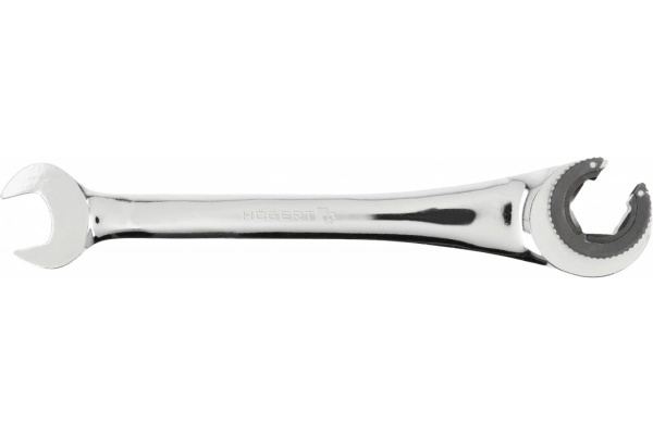 Ключ разрезной HOEGERT комбинированный с трещоткой 8мм  HT1R070