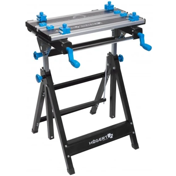 Верстак складной столярный HOEGERT 600x570x770-1070мм  HT7G542 в Екатеринбурге