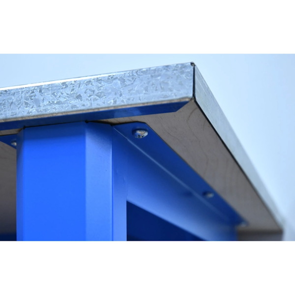 Верстак  металический с одной тумбой ВЕРСТАКОФФ слесарный TNC 161.15.3 125146 в Екатеринбурге