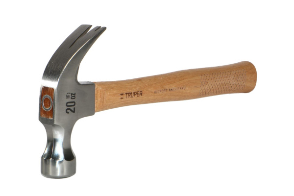 Молоток-гвоздодер Truper 500гр. 330мм. рукоять деревянная  16656