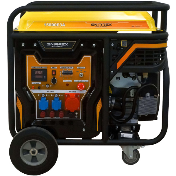 Генератор бензиновый SNIRREX 15000E3A в Екатеринбурге
