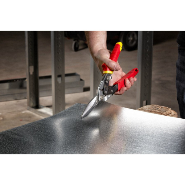 Ножницы Milwaukee по металлу длинные Прямые 48224537