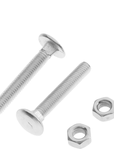 Болт мебельный с гайкой 6x40 8шт DIN 603 СТРОЙБАТ 21470 в Екатеринбурге