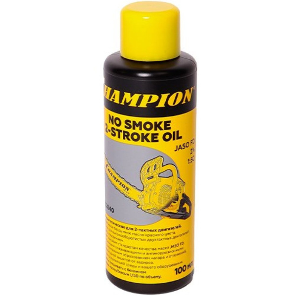 Масло CHAMPION для 2-х такт. двиг.0,1л. полусинтетика  JASO FD 0,1 л  952840